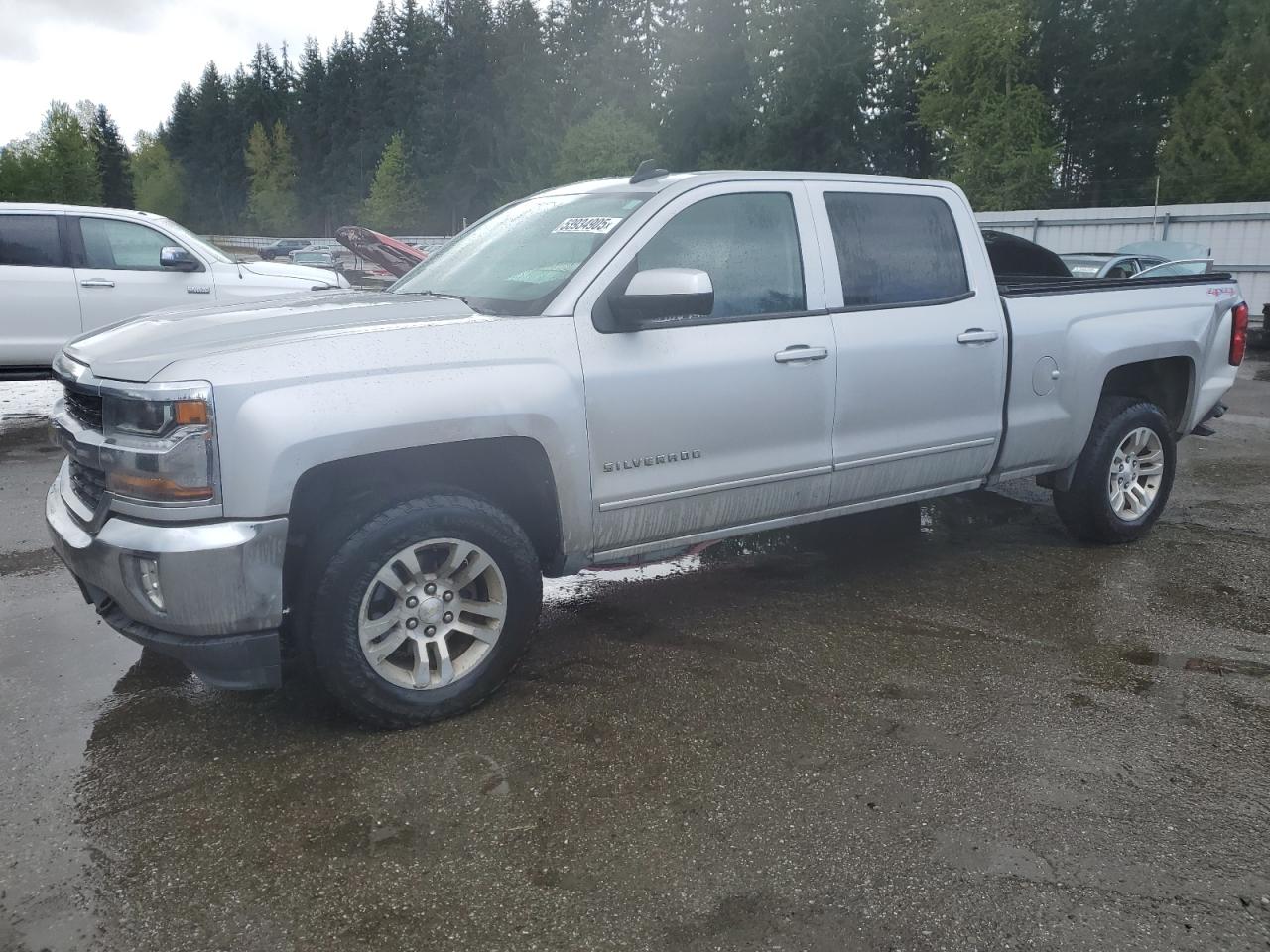 2016 Chevrolet Silverado K1500 Lt за продажба в Arlington, WA - Rear End
