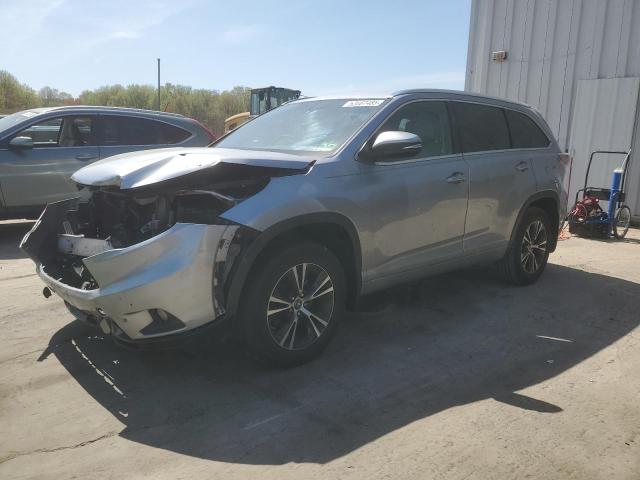  TOYOTA HIGHLANDER 2016 Silver