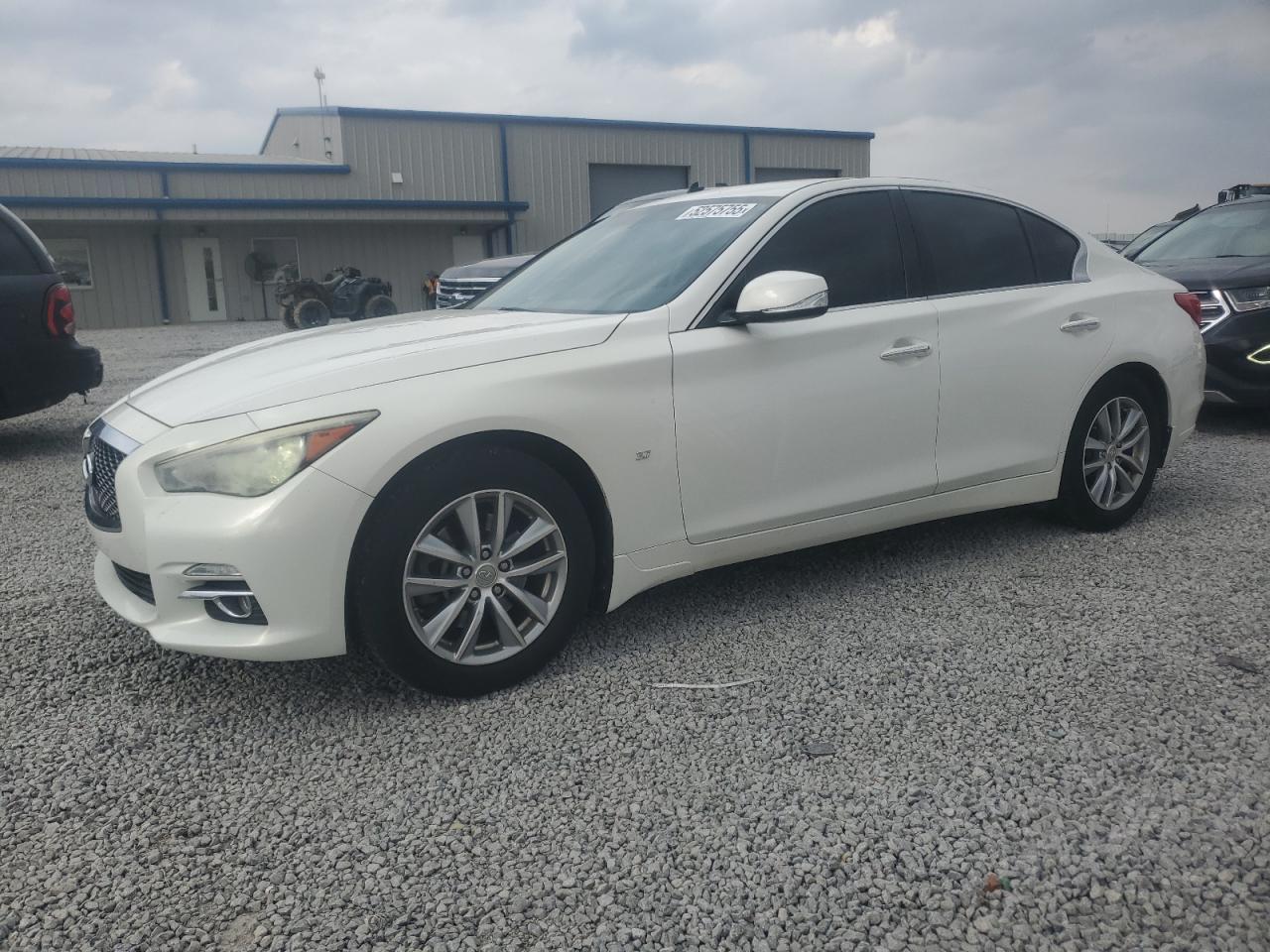 2014 Infiniti Q50 Base zu verkaufen in Earlington, KY - Hail