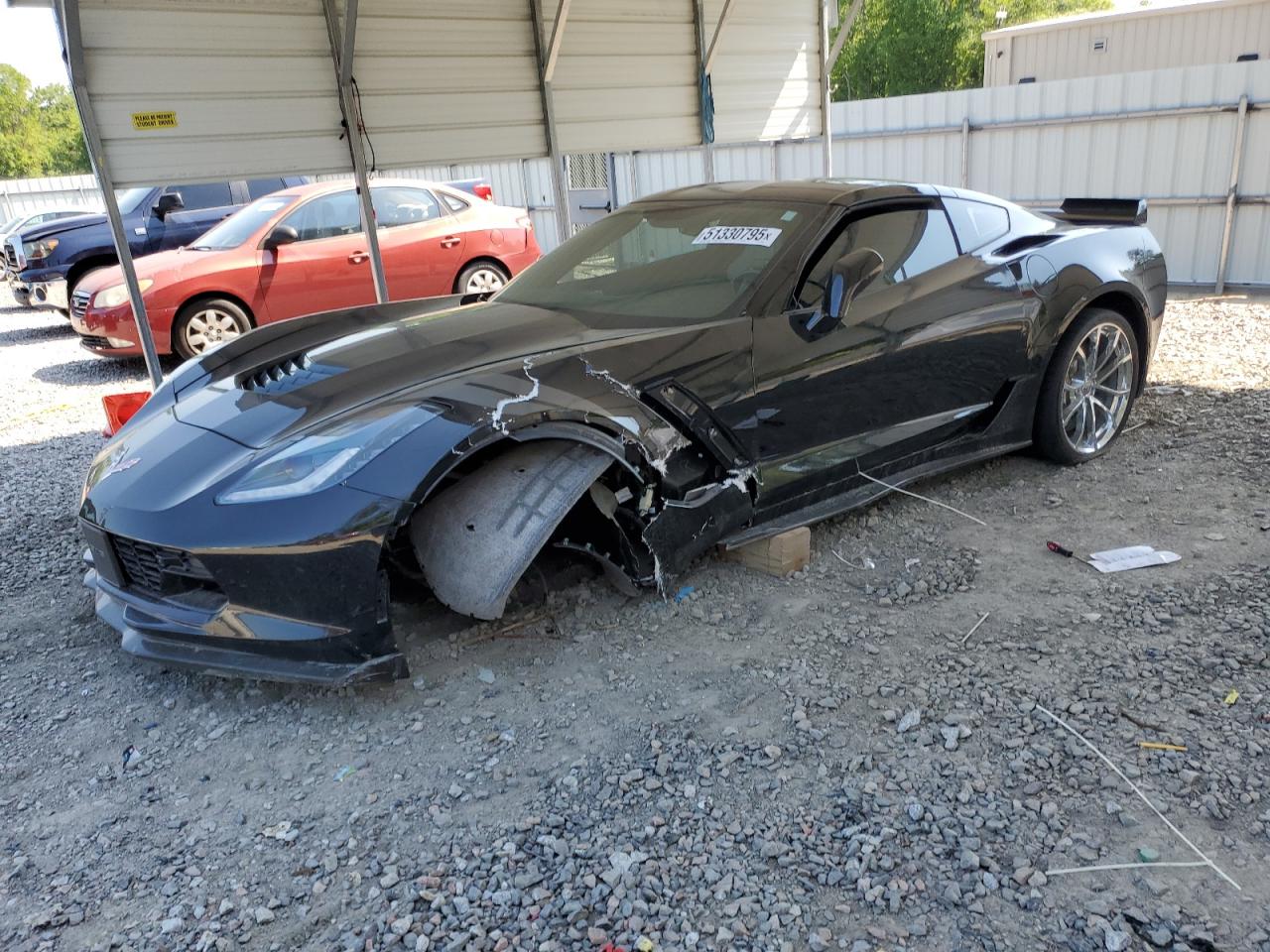 2017 Chevrolet Corvette Grand Sport 2Lt იყიდება Augusta-ში, GA - Front End