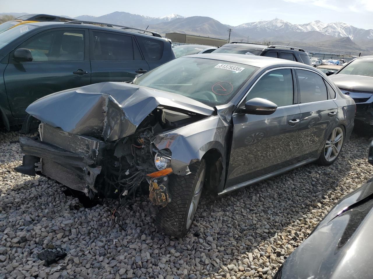 2012 Volkswagen Passat Se de vânzare în Magna, UT - Front End