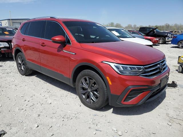  VOLKSWAGEN TIGUAN 2022 Czerwony