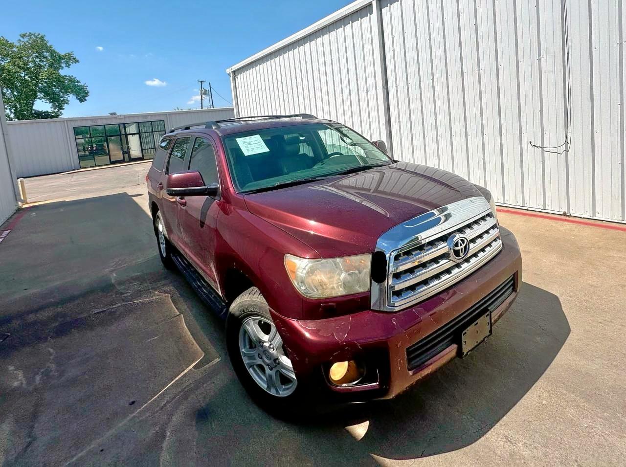 2011 Toyota Sequoia Sr5 zu verkaufen in Grand Prairie, TX - Minor Dent/Scratches
