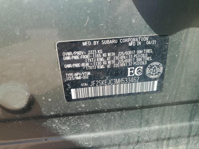 2021 SUBARU FORESTER TOURING