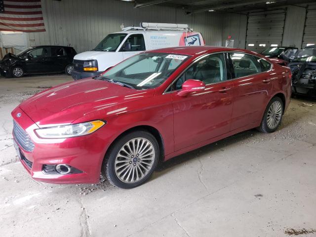Sedans FORD FUSION 2016 Czerwony