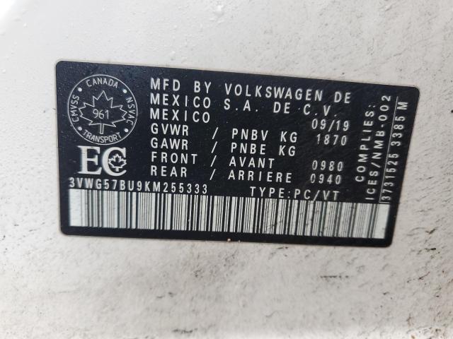 2019 VOLKSWAGEN JETTA SEL PREMIUM