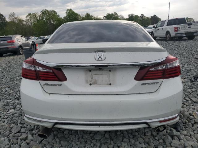  HONDA ACCORD 2016 Білий