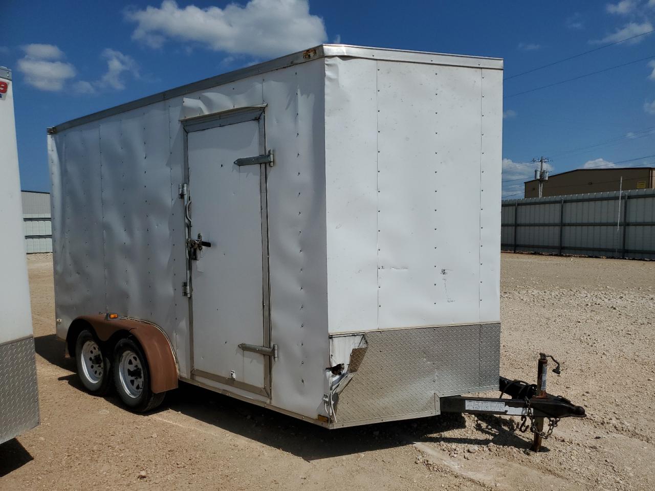 2014 Lark United Vt714Ta Enclosed Cargo Trailer na sprzedaż w Abilene, TX - Front End