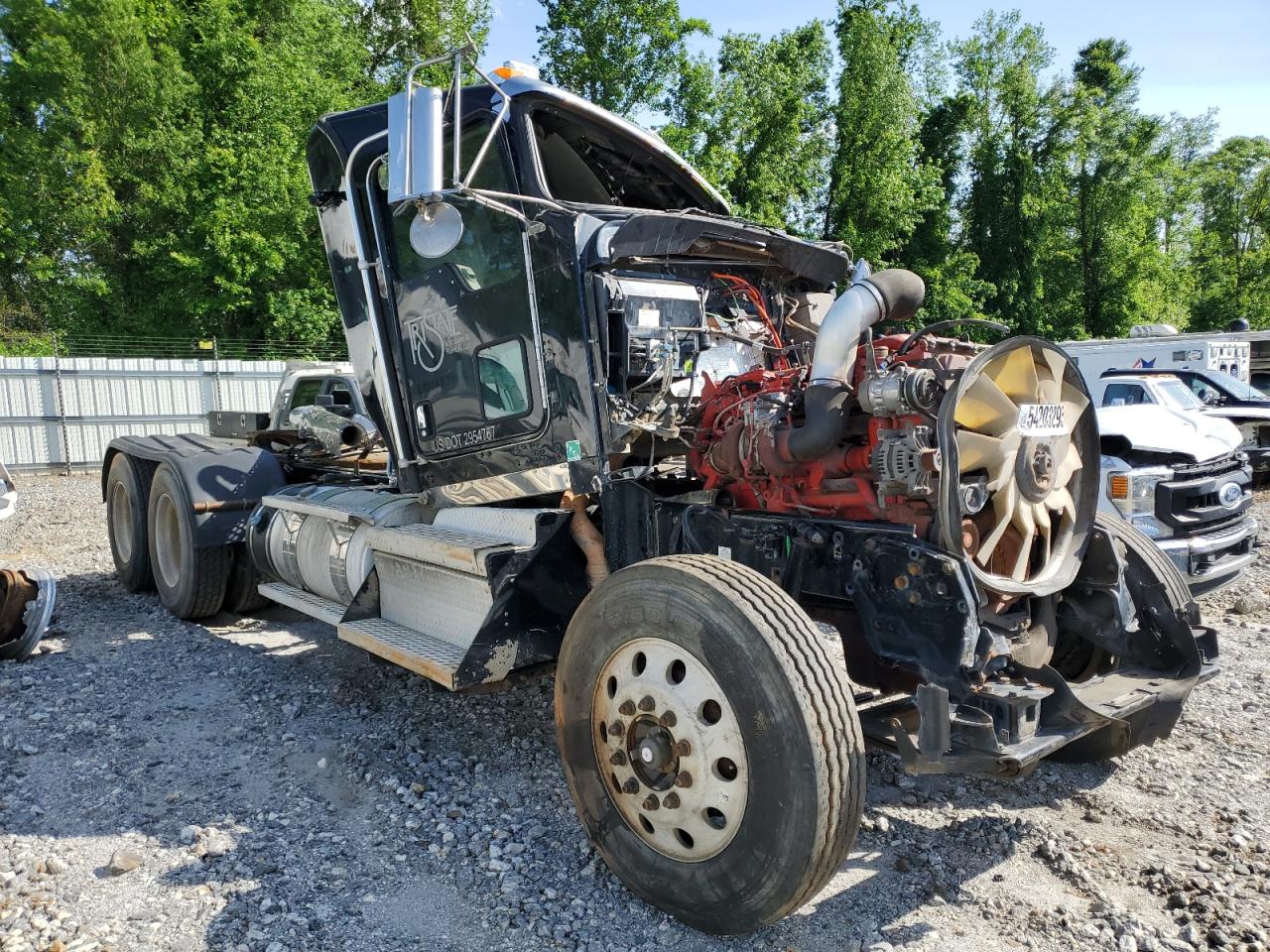 2019 Kenworth W900 Semi Truck на продаже в Spartanburg, SC - Rollover