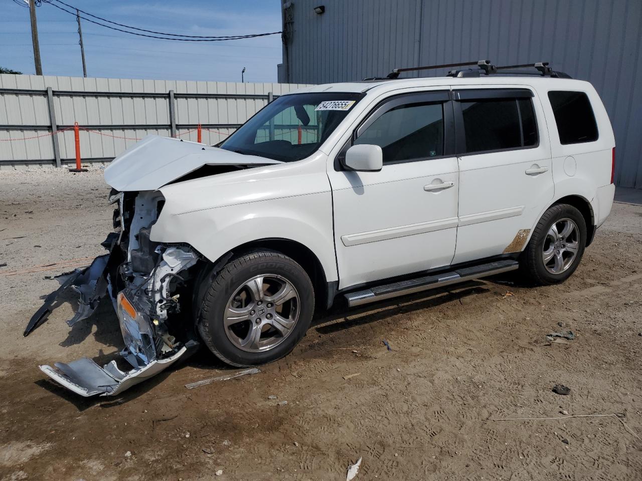 2012 Honda Pilot Exl იყიდება Jacksonville-ში, FL - Front End