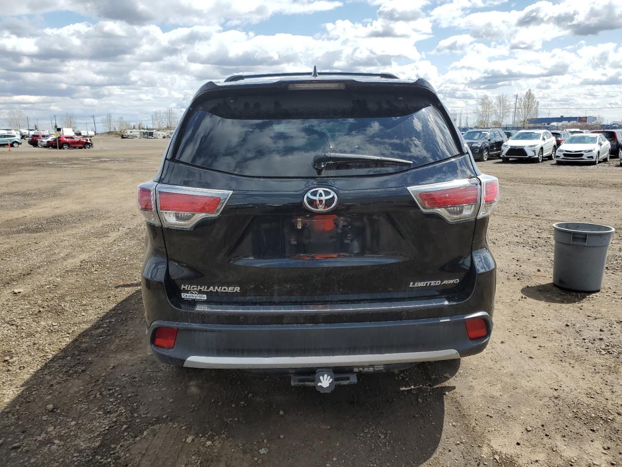 2014 Toyota Highlander Limited VIN: 5TDDKRFH5ES049924 Lot: 55322645