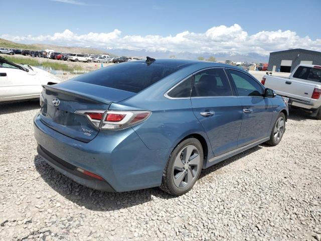  HYUNDAI SONATA 2016 Синий