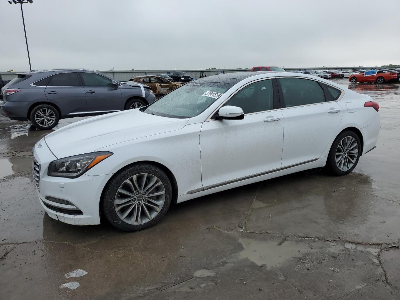 2017 Genesis G80 Base للبيع في Wilmer، TX - Rear End