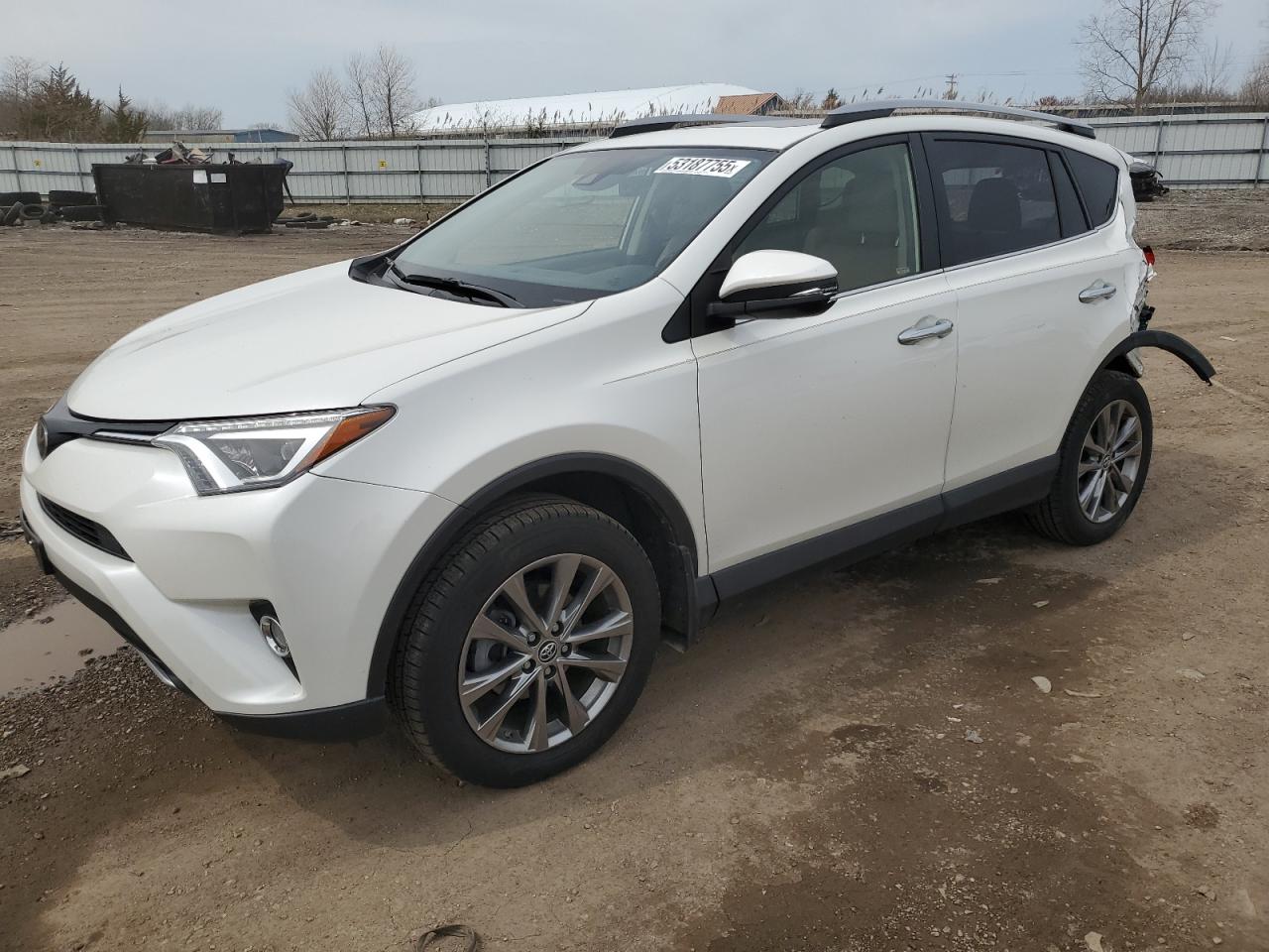 2018 Toyota Rav4 Limited for Sale in Columbia Station, OH - Rear End