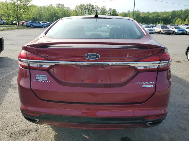  FORD FUSION 2017 Бордовый