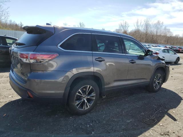  TOYOTA HIGHLANDER 2016 Gray
