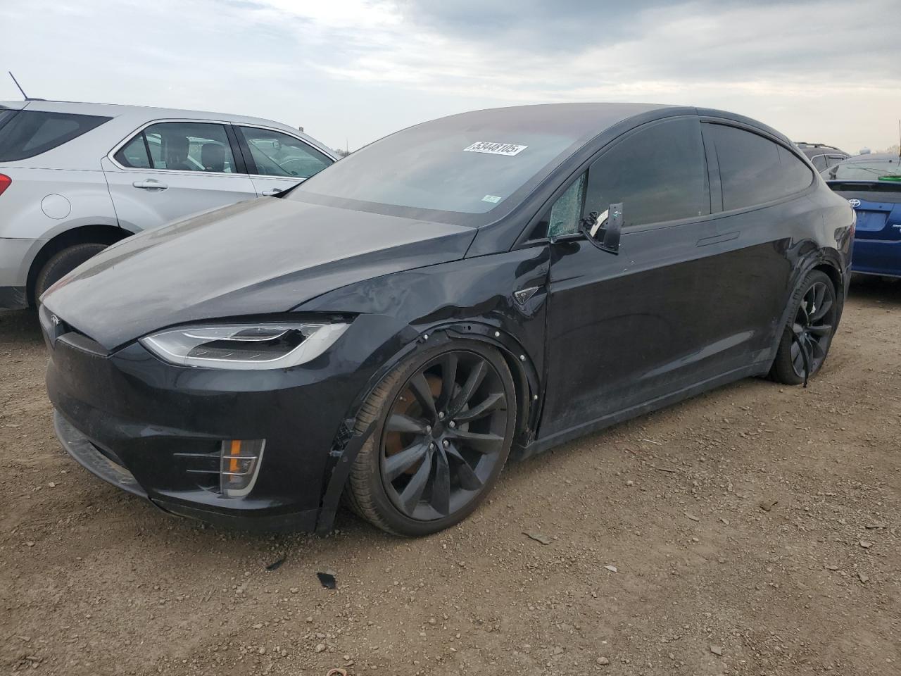 2016 Tesla Model X იყიდება Elgin-ში, IL - Front End