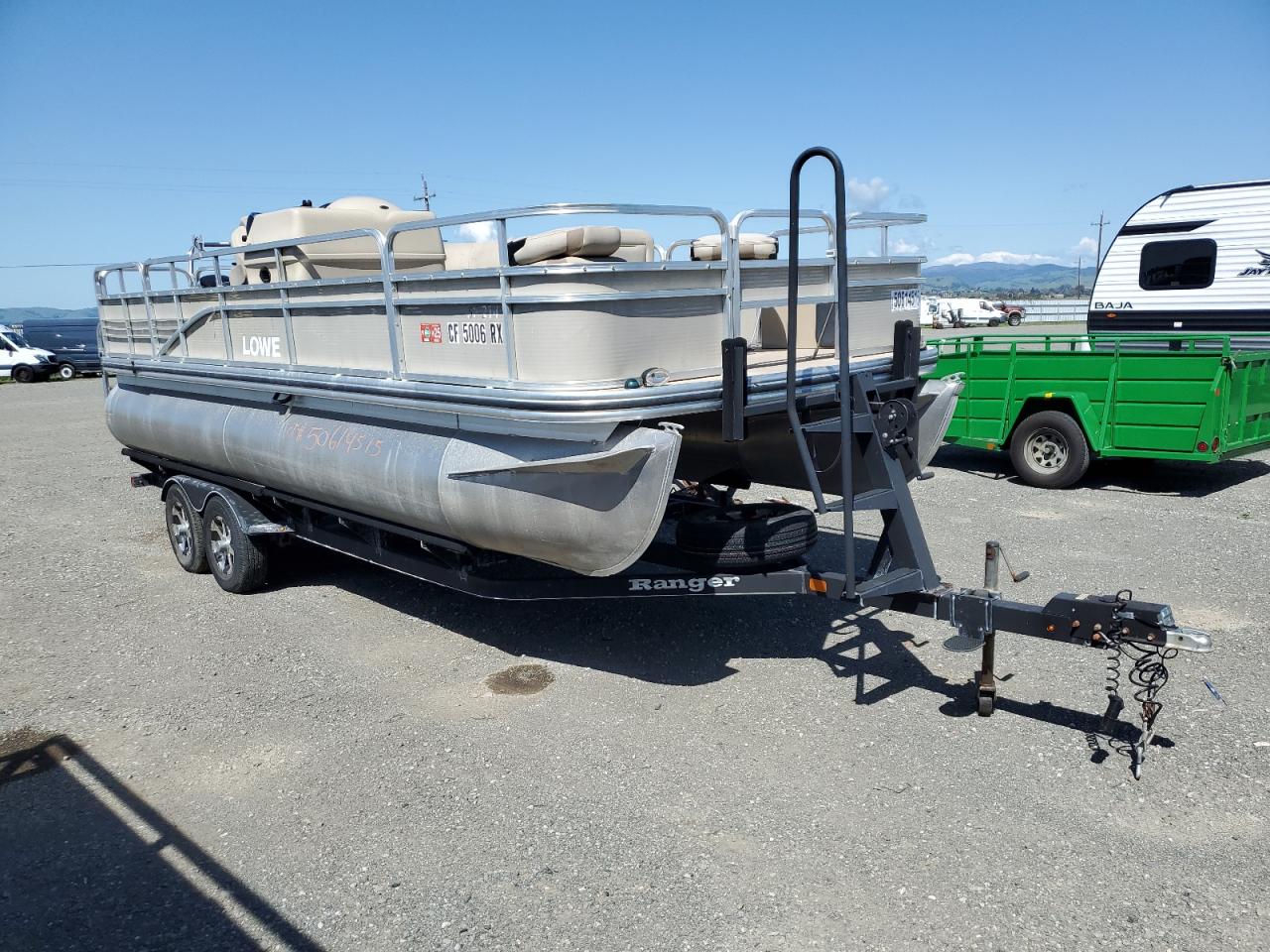 2015 Lowe Boat zu verkaufen in American Canyon, CA - Frame Damage
