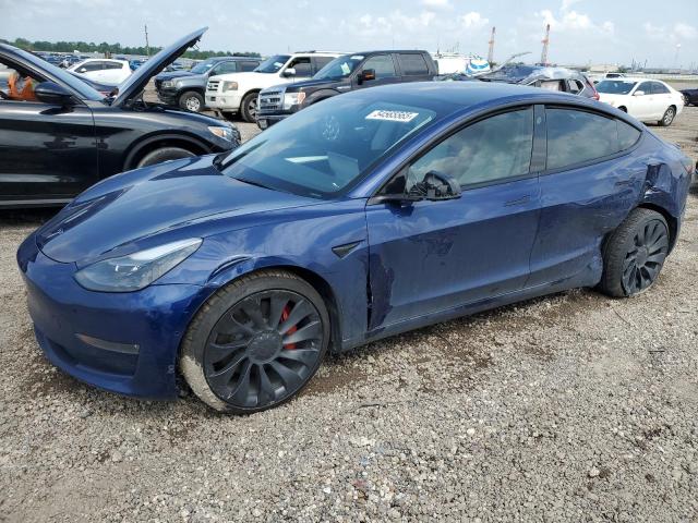  TESLA MODEL 3 2022 Blue