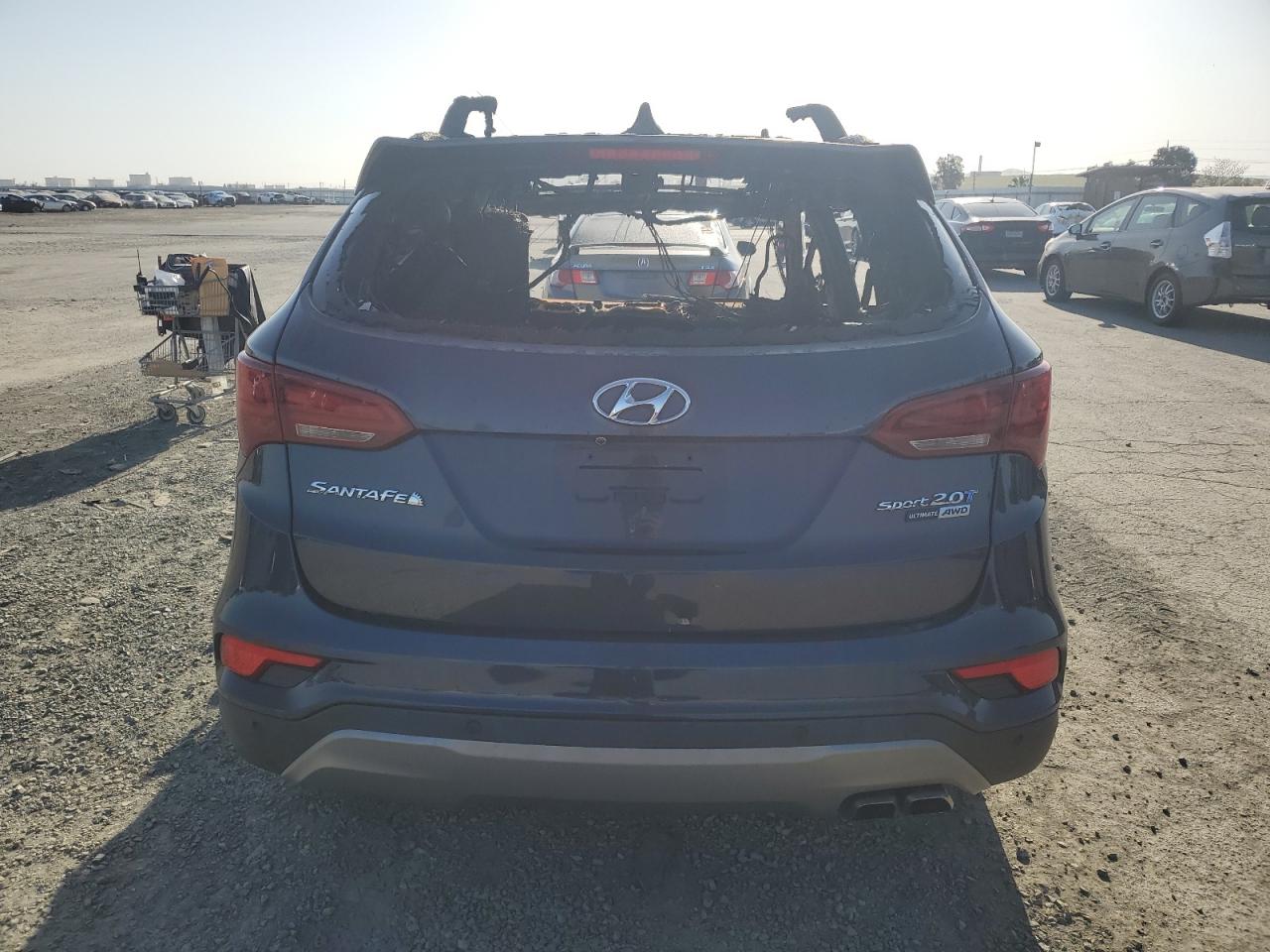 2017 Hyundai Santa Fe Sport VIN: 5XYZWDLA6HG496221 Lot: 52595825