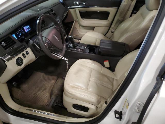  LINCOLN MKS 2013 White