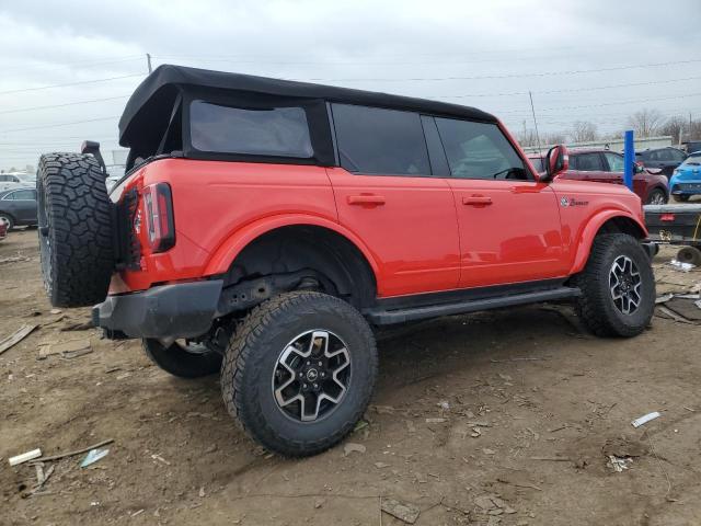  FORD BRONCO 2023 Красный