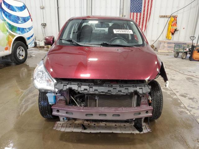  MITSUBISHI MIRAGE 2017 Maroon