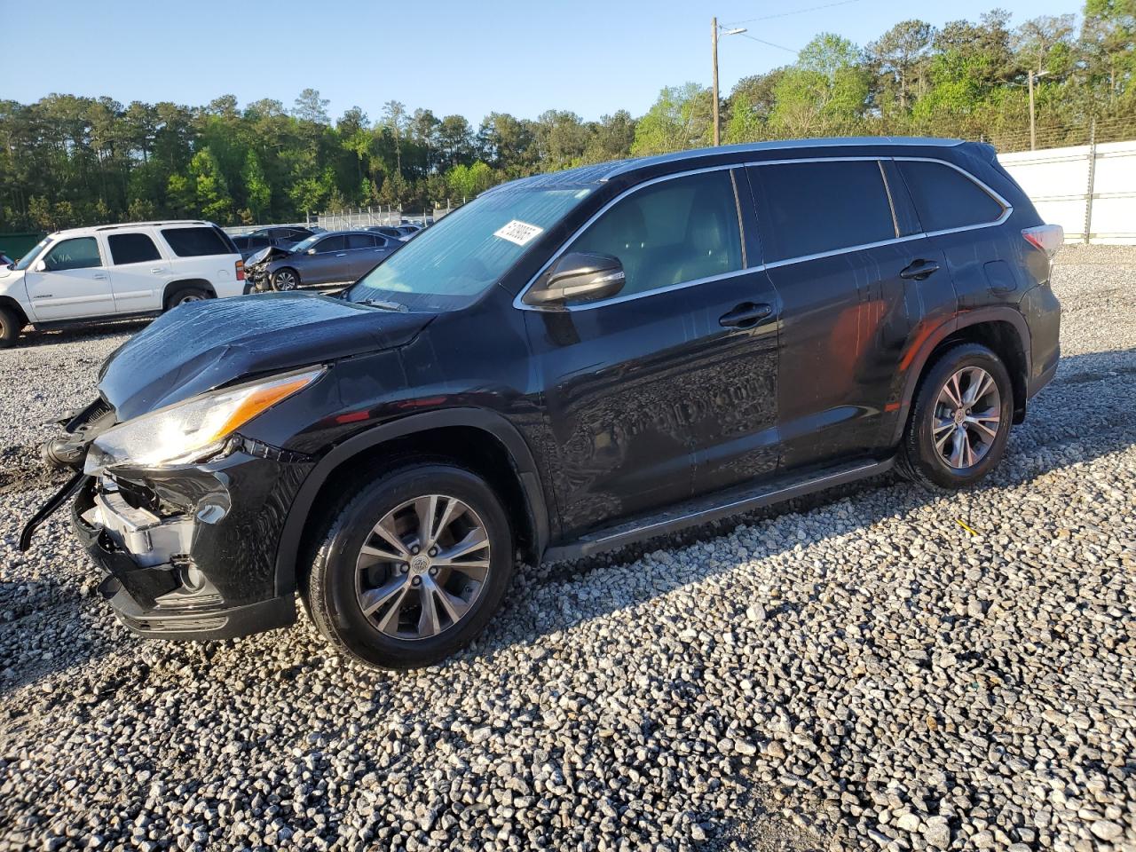 2014 Toyota Highlander Xle de vânzare în Ellenwood, GA - Front End