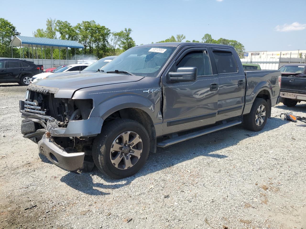2012 Ford F150 Supercrew na sprzedaż w Spartanburg, SC - Front End