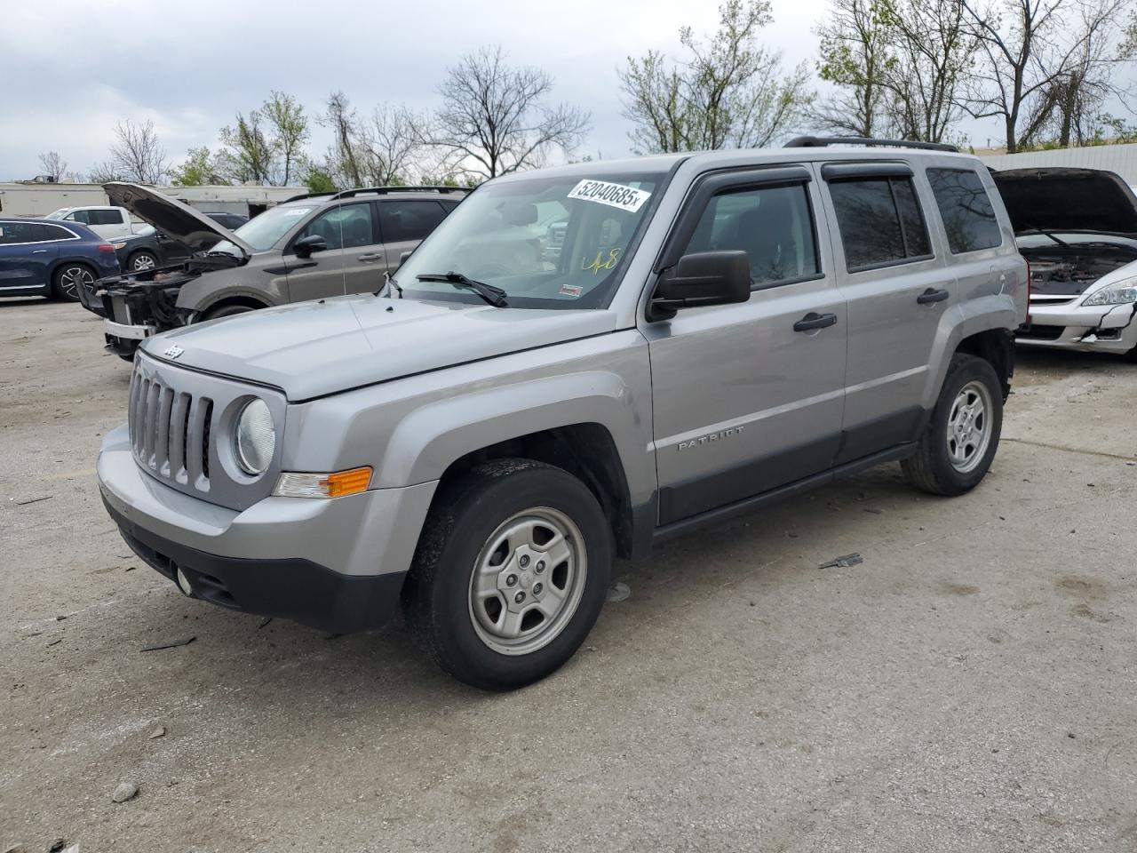 2016 Jeep Patriot Sport იყიდება Bridgeton-ში, MO - Rear End