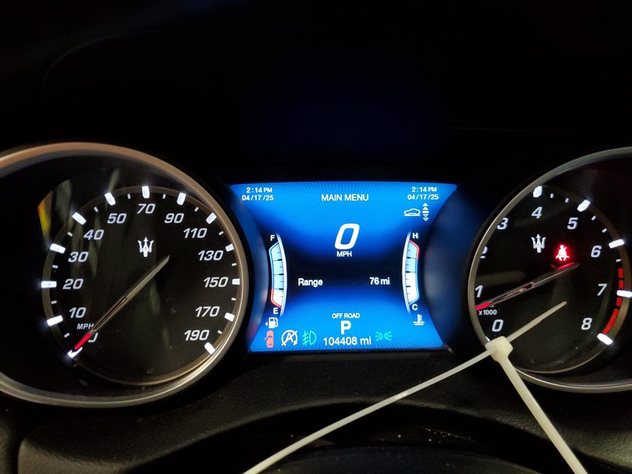 2019 Maserati Levante VIN: ZN661XUA5KX314657 Lot: 52539485