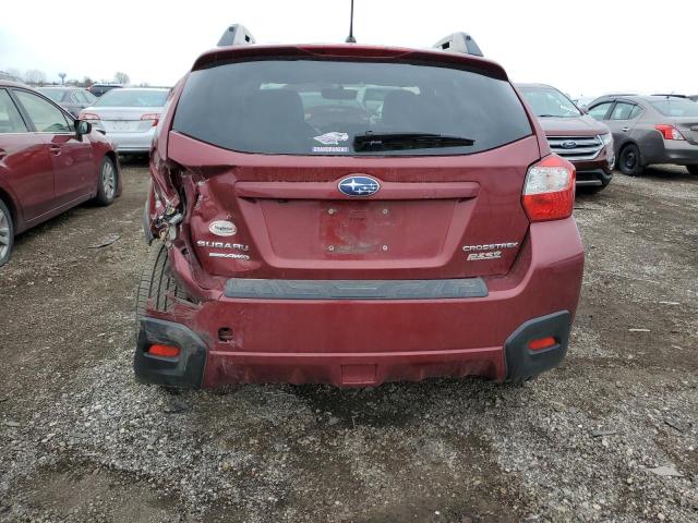  SUBARU CROSSTREK 2017 Czerwony