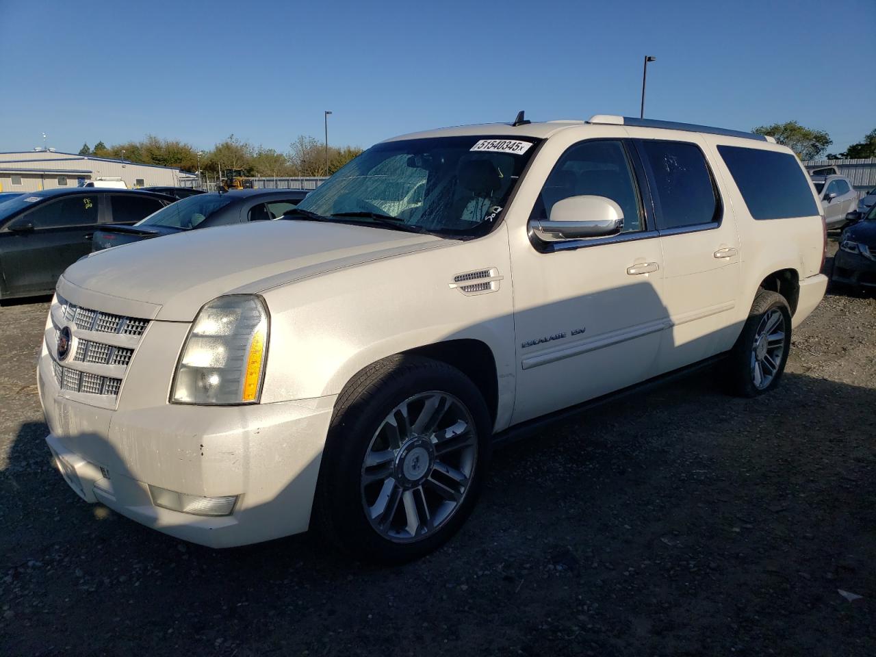 2014 Cadillac Escalade Esv Premium للبيع في Sacramento، CA - Rear End