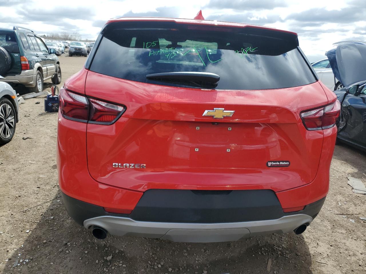 2019 Chevrolet Blazer 1Lt VIN: 3GNKBBRA9KS655920 Lot: 52631035
