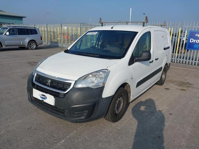 2016 PEUGEOT PARTNER 75 for sale at Copart CHESTER