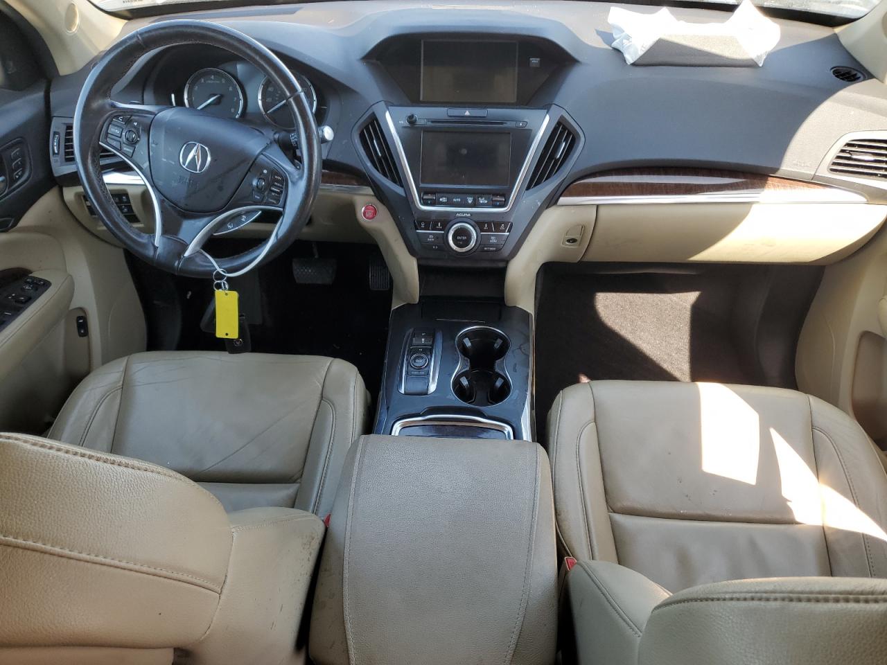 2017 Acura Mdx Technology VIN: 5J8YD4H5XHL000405 Lot: 52249395