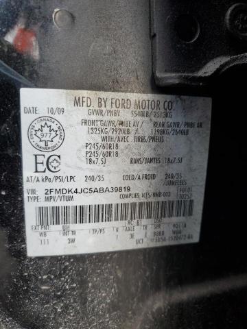 2010 FORD EDGE SEL