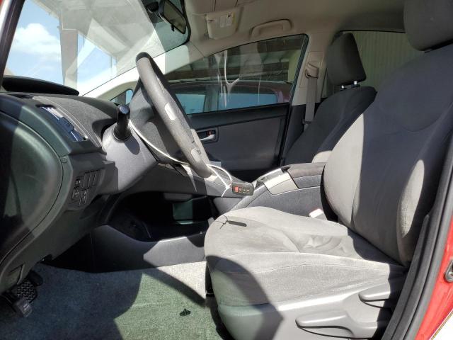  TOYOTA PRIUS 2013 Червоний