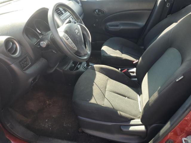  NISSAN VERSA 2016 Czerwony