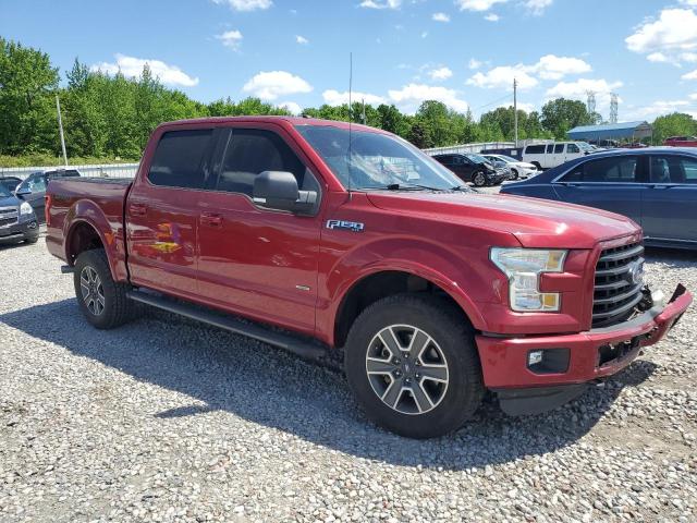  FORD F-150 2016 Красный