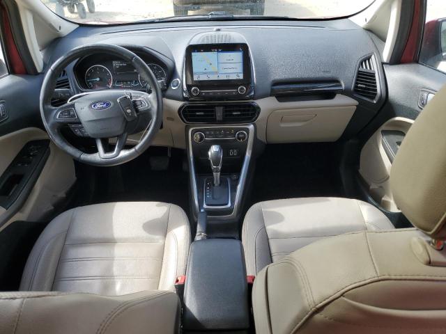  FORD ECOSPORT 2018 Czerwony