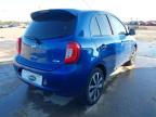 2014 NISSAN MICRA TEKN for sale at Copart PETERLEE