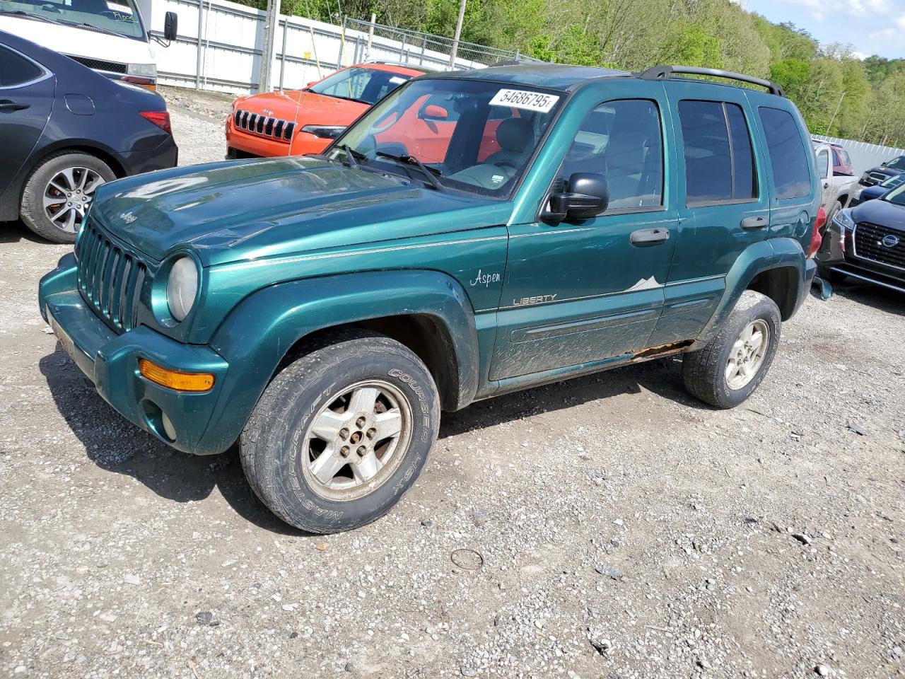 2004 Jeep Liberty Limited en Venta en Hurricane, WV - Front End