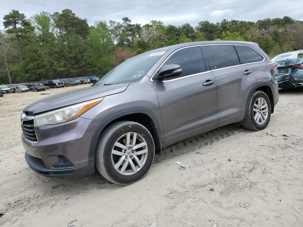 2015 Toyota Highlander Le na sprzedaż w Seaford, DE - Rear End