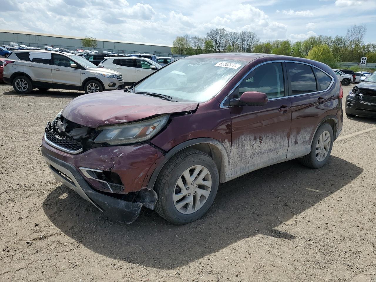 2015 Honda Cr-V Ex на продаже в Davison, MI - Front End
