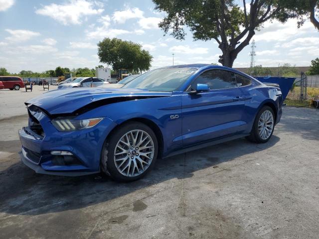  FORD MUSTANG 2017 Синий