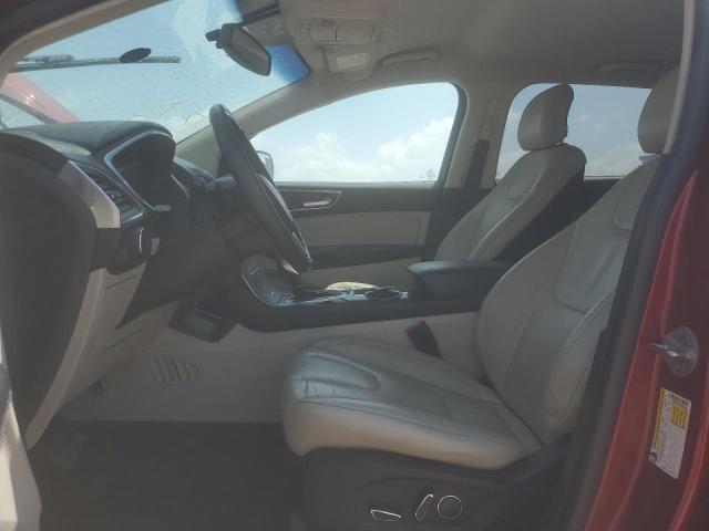  FORD EDGE 2018 Czerwony