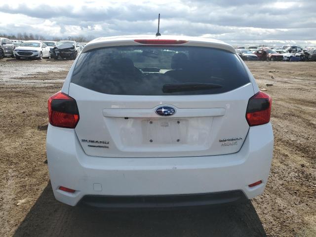  SUBARU IMPREZA 2016 Белый