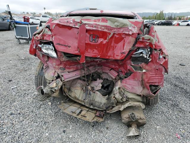  HONDA ACCORD 2016 Red