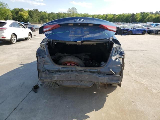 Sedans HYUNDAI ELANTRA 2016 Blue
